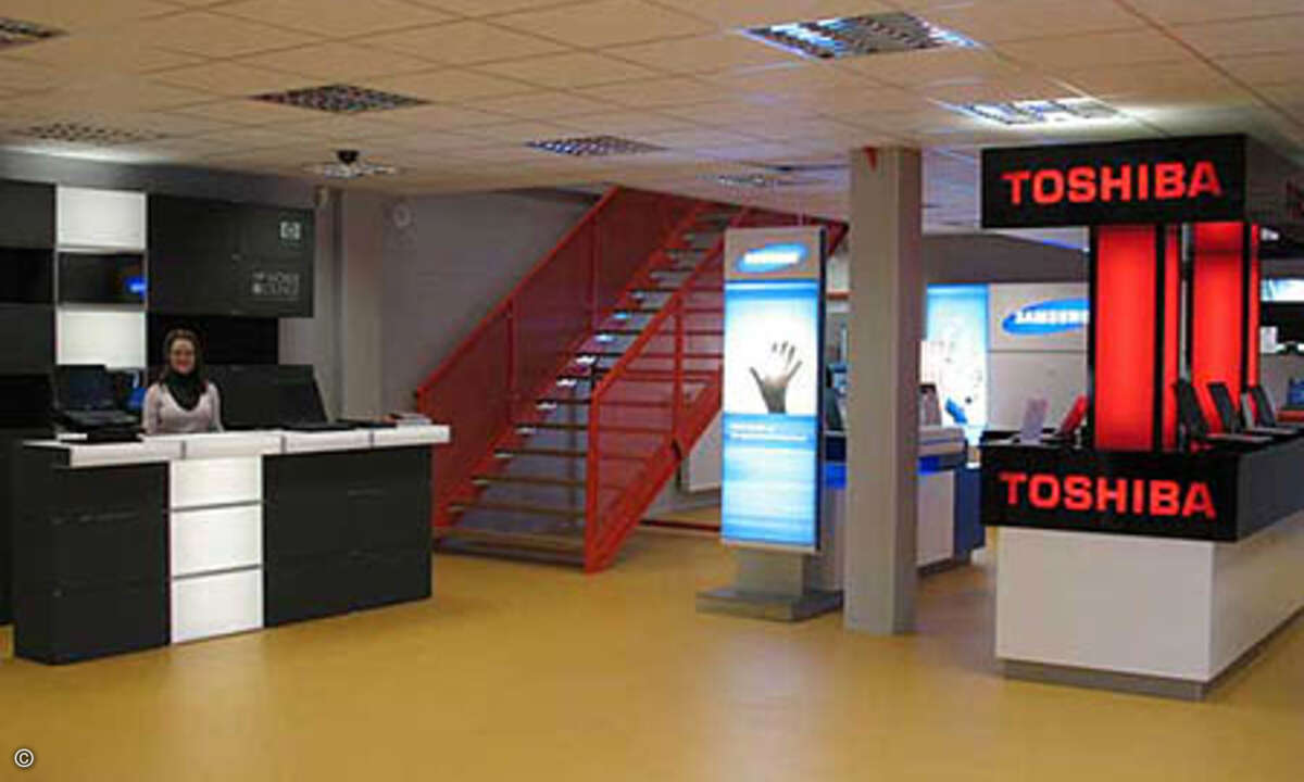 Nach dem Umbau: Der neue Abhol-Shop von HOH