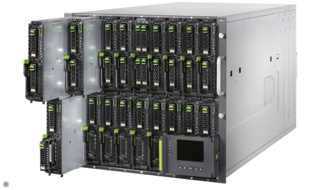 Fujitsu Primergy BX900 (Bild: FTS)