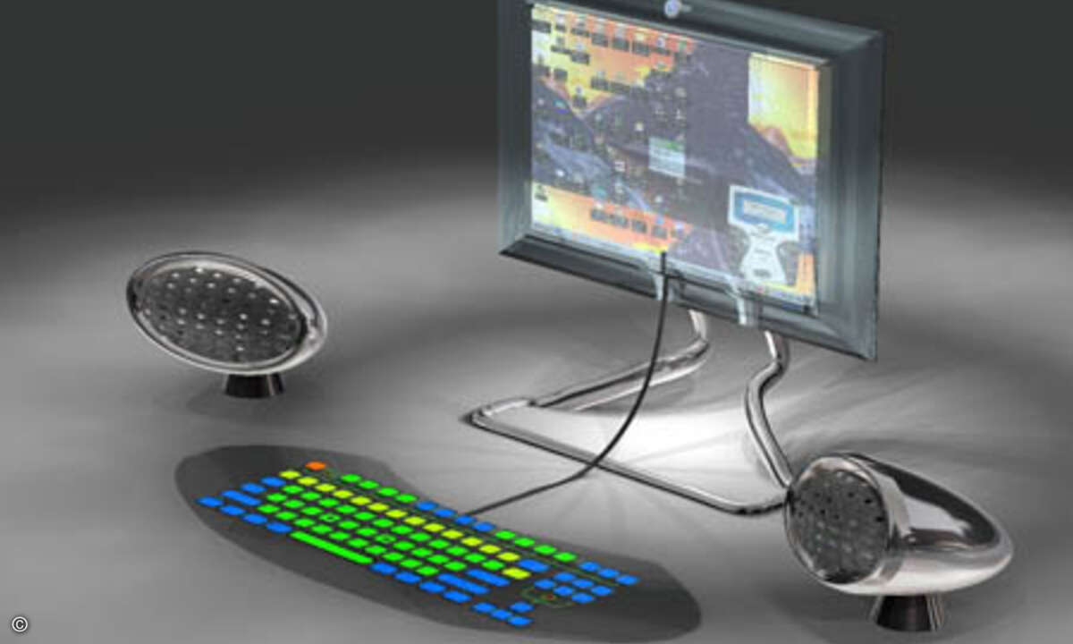 Sieht so vielleicht der PC der Zukunft aus?
