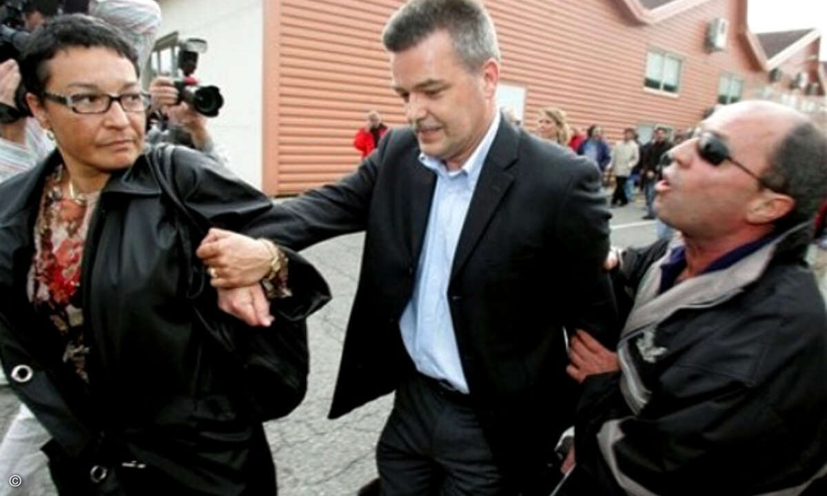 Marcus Kerriou ließ sich auch nicht beeindrucken, als seine Mitarbeiter ihn mehrere Tage im Büro festhielten