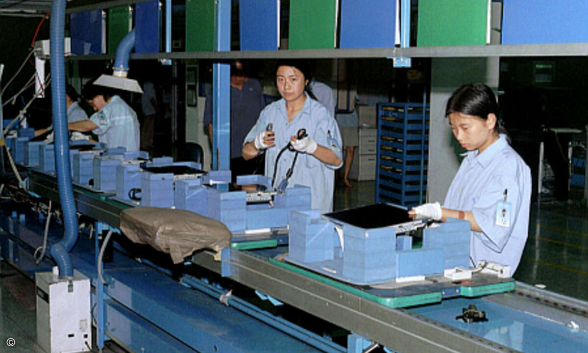 Bereits vor der Lizenzvergabe an TPV baute der chinesische Auftragsfertiger Displays für Philips