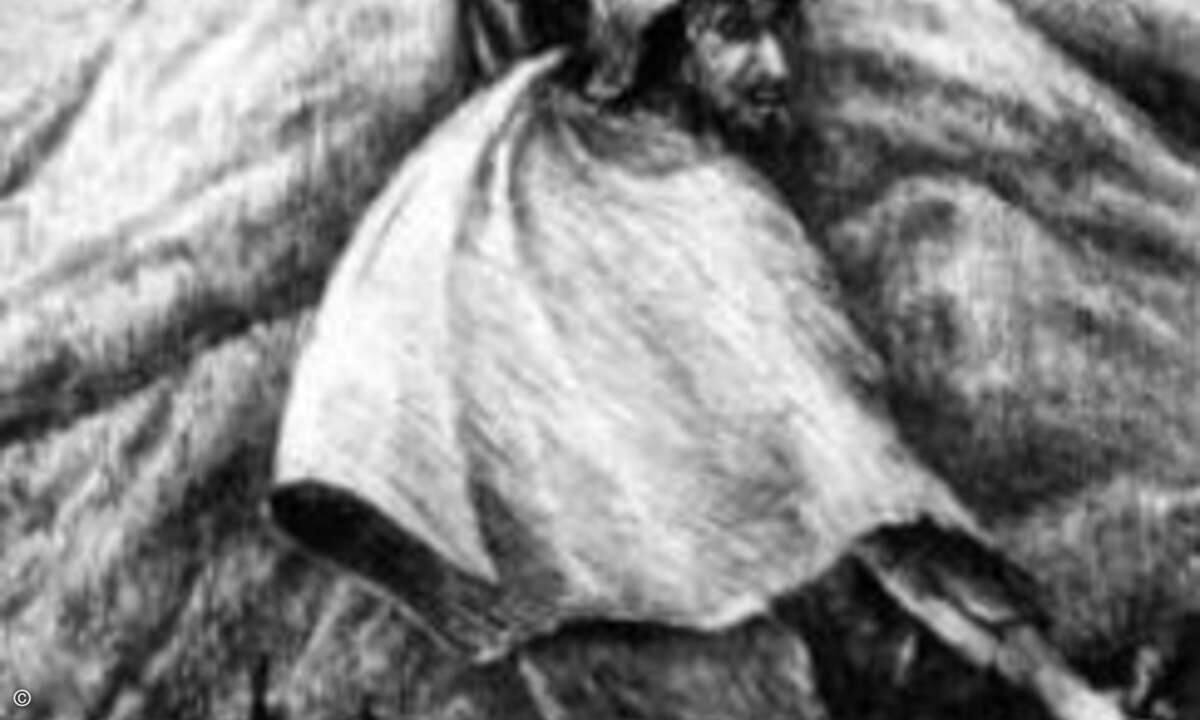 So stellt man sich den bayerischen Nostradamus vor: Der Waldprophet Mühlhiasl.