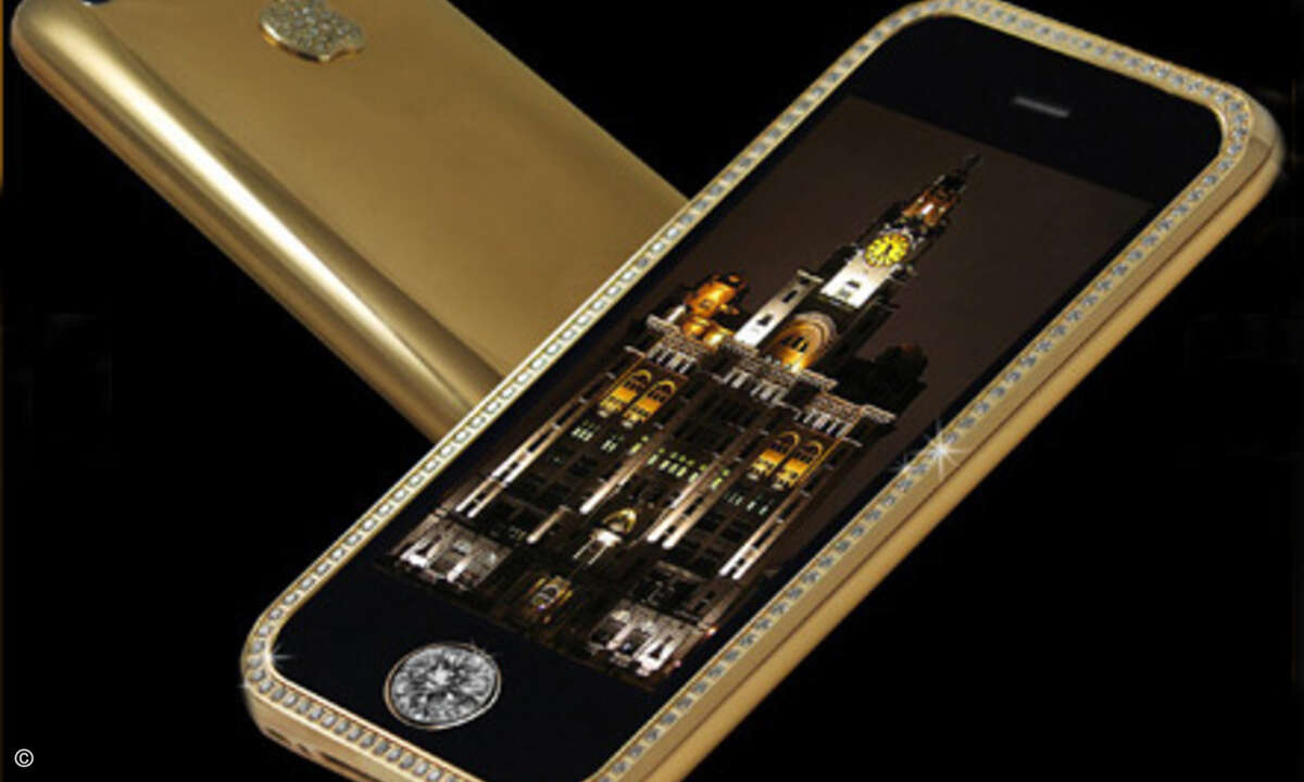 Echter Luxus - oder doch nur billiger Tand zum Wucherpreis? (Bild: Luxus-iPhone für 3,2 Millionen Dollar)
