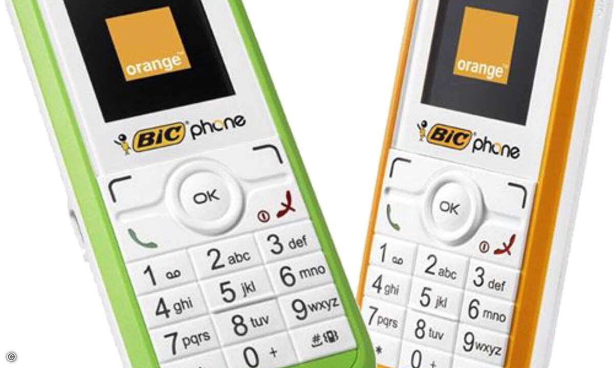 Nur wenige Mobiltelefone (z.B. Bic Einweghandy) sind spartanisch genug, um zollfrei zu bleiben