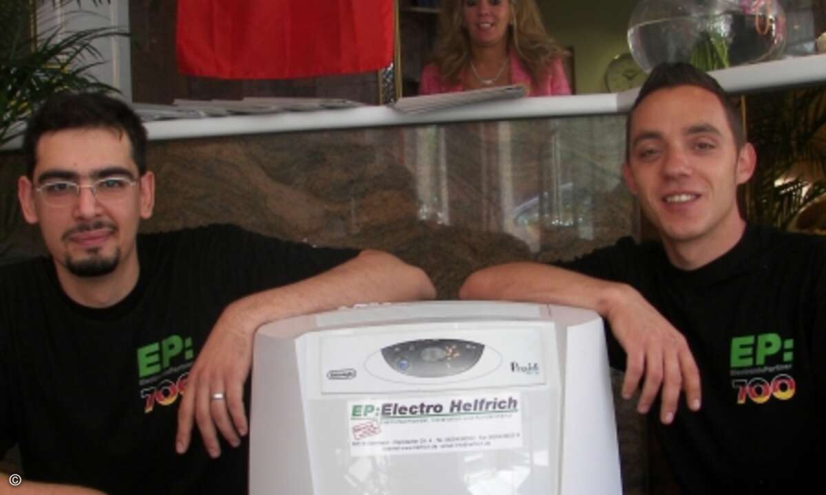 Heißer Sommer kann kommen: Auch weiße Ware wie Klimageräte finden sich im EP-Sortiment