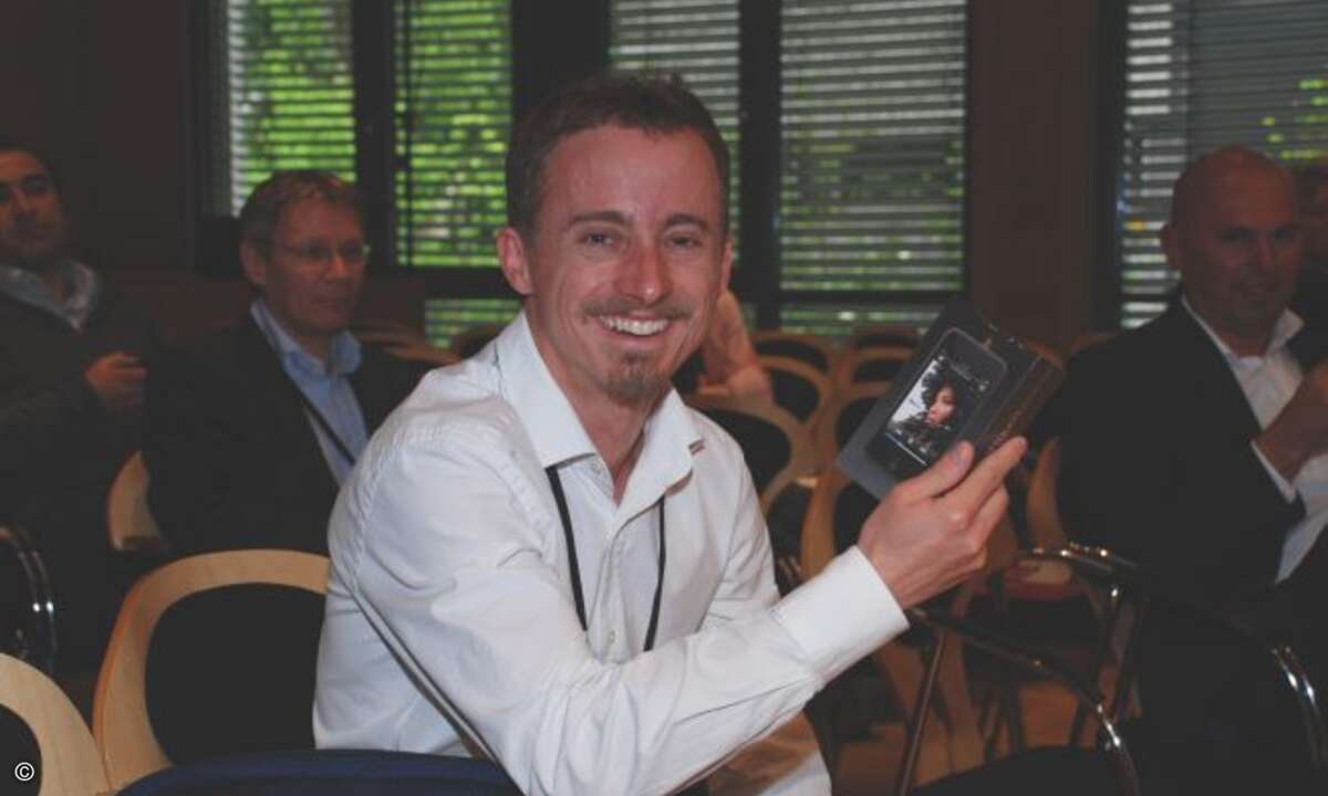 Einer der glücklichen Gewinner