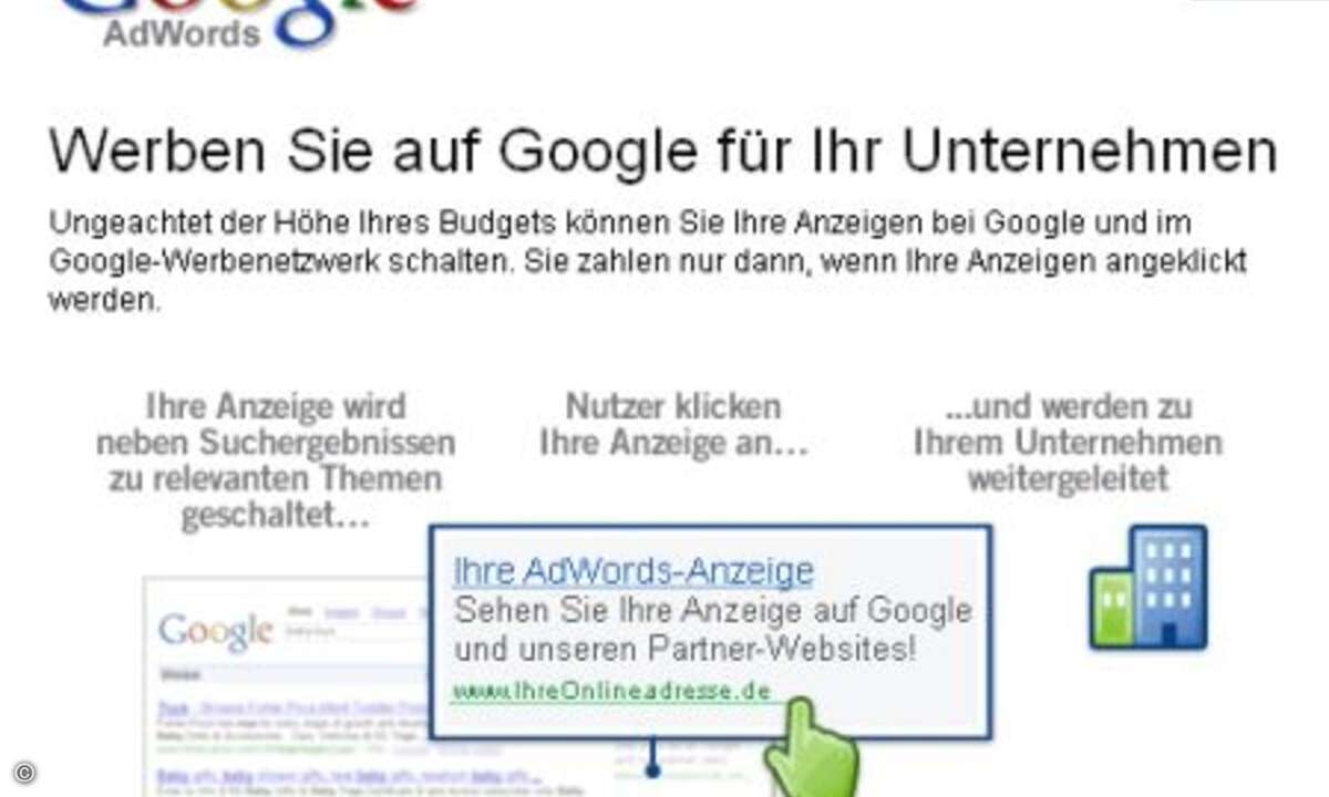 Der Google Werbeservice AdWords zählt zu den führenden Formaten in der Onlinewerbung