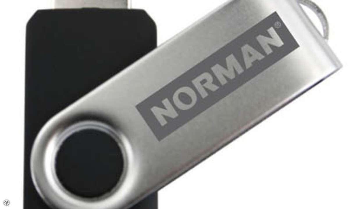 Mobiler Virenscanner von Norman