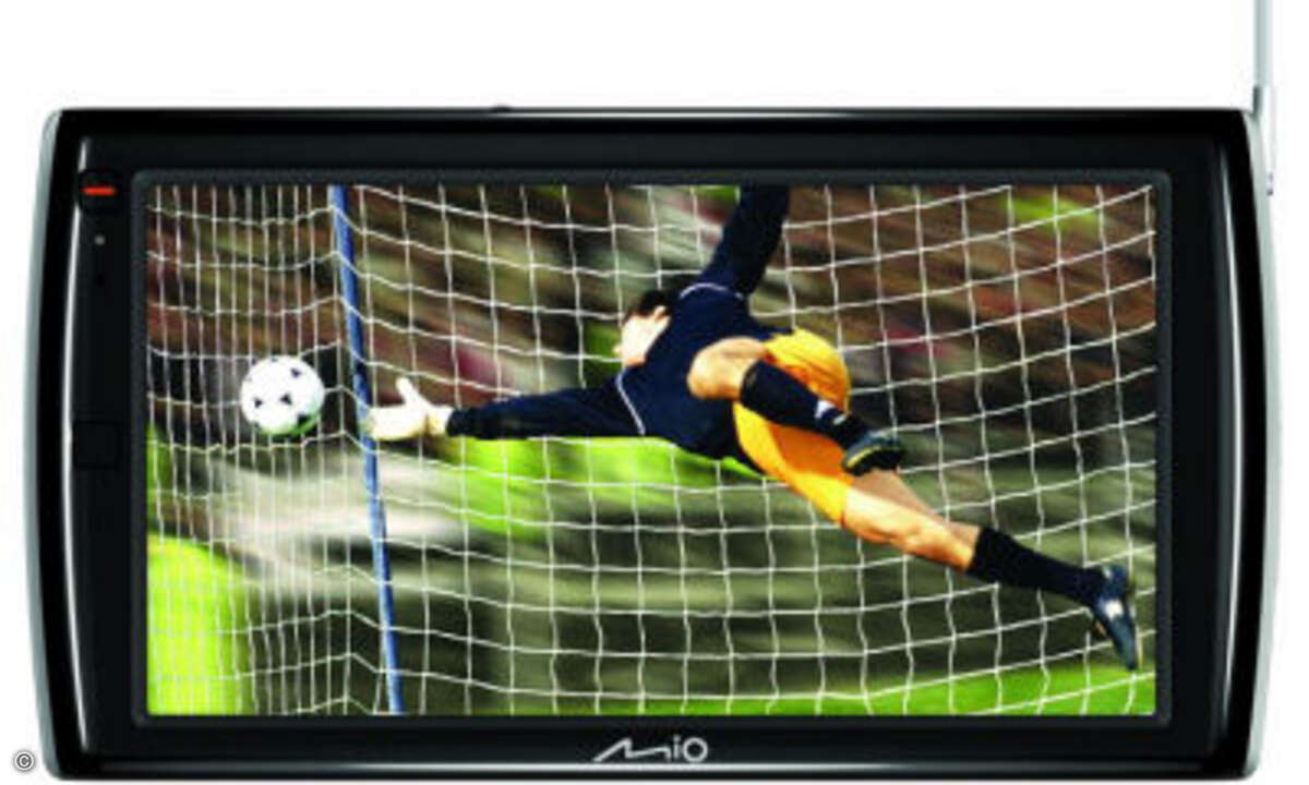 Moove Spirit V735 von Mio kann auch TV