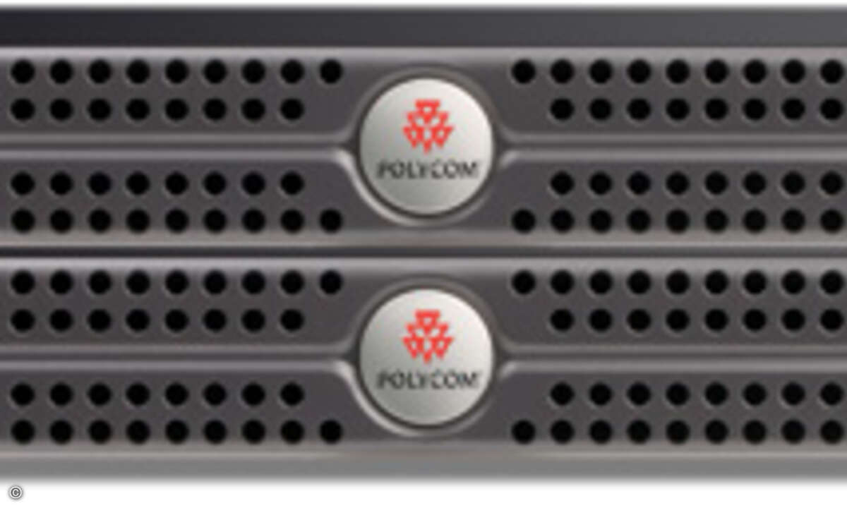 Von Polycom kommen unter anderem die DMA-Systeme. Sie sorgen für eine erhöhte Ausfallsicherheit.