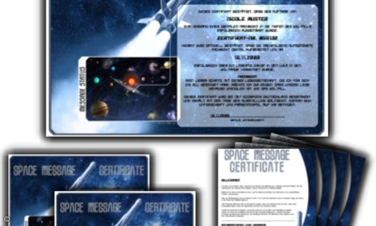 Begegnung der x-ten Art: Vielleicht lockt die Space Message ja ein paar Aliens an.