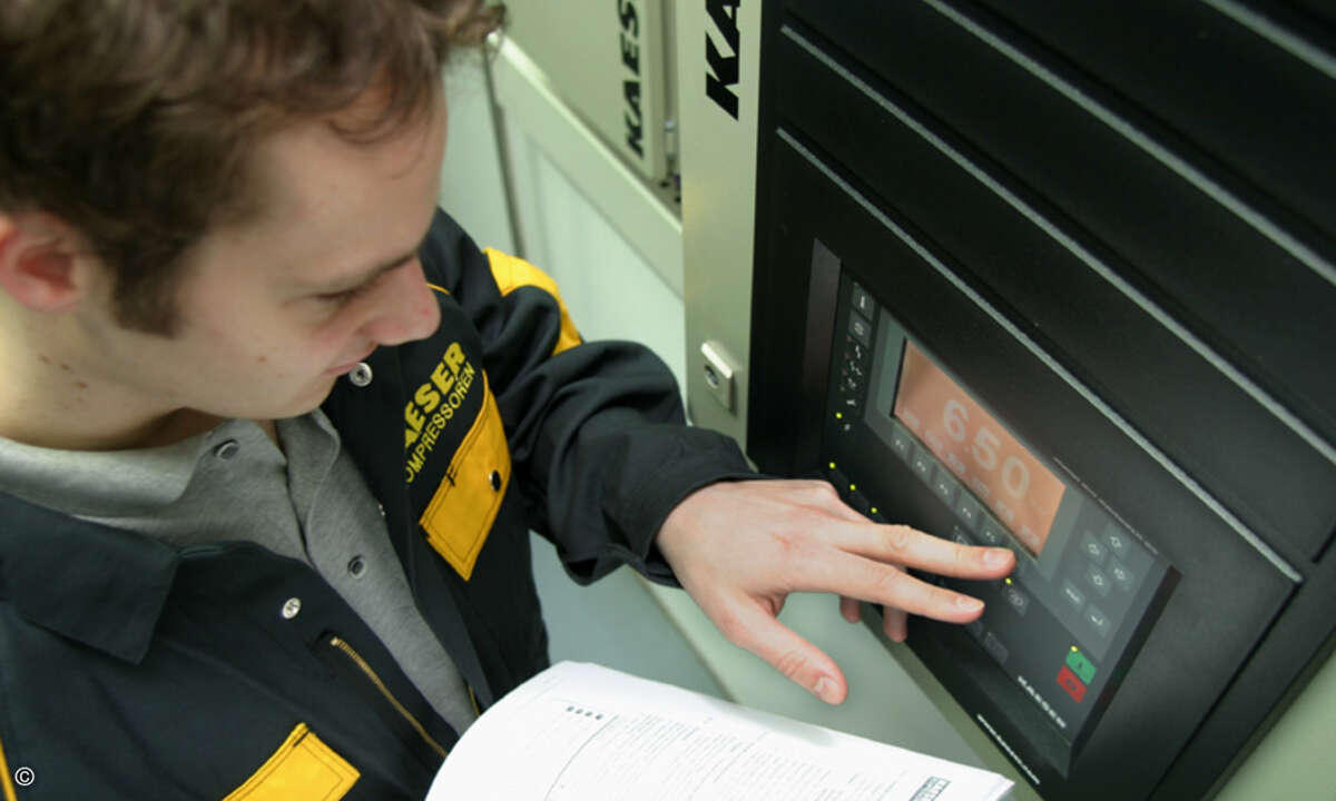 Basis der »Sigma Control« Kompressorsteuerung ist ein robuster, updatefähiger Industrie-PC mit Echtzeitbetriebssystem. (Bild: Kaeser)