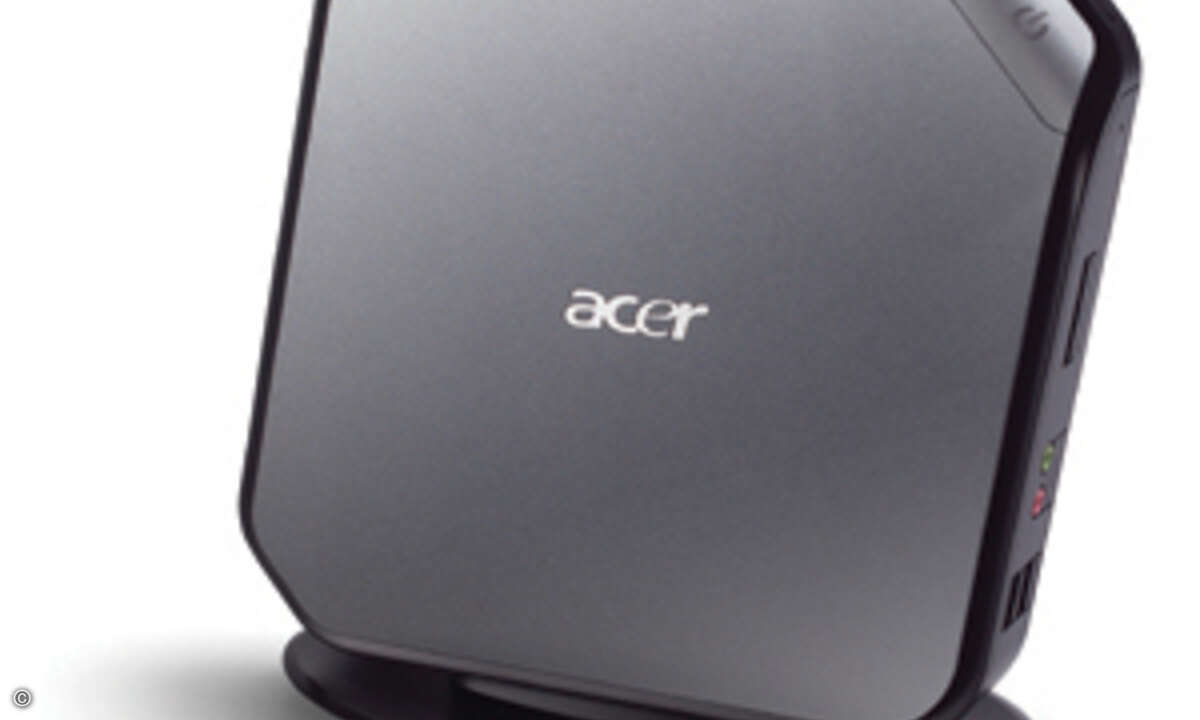 Der Veriton N260G Thin Client von Acer läuft unter der Universal-Desktop-Software von Igel.