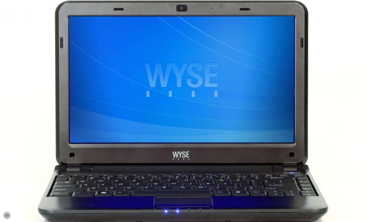 Mit LED-Backlight-Display und Atom-CPU von Intel: der mobile Thin-Client Wyse X90cw.