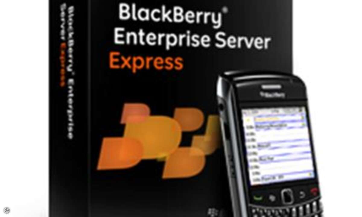 Unterstützt bis 75 User: der kostenlos verfügbare Blackberry-Enterprise-Server Express.