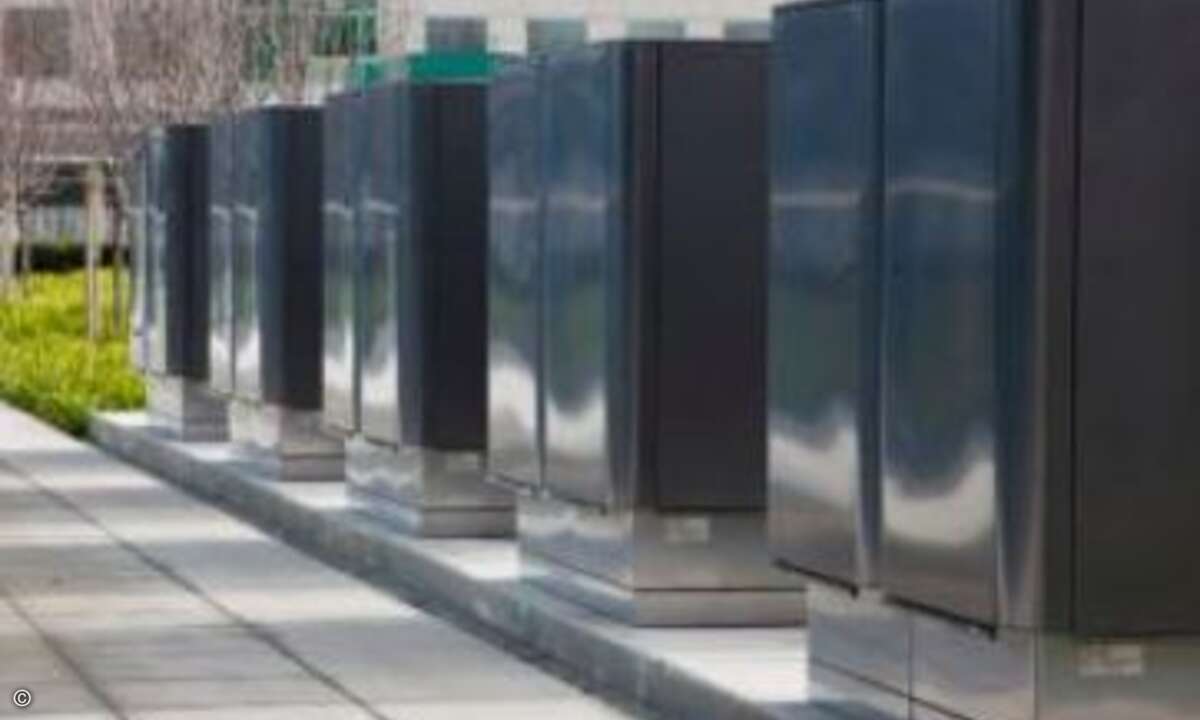 Ebay setzt am Standort San Jose fünf Energy-Server ein.