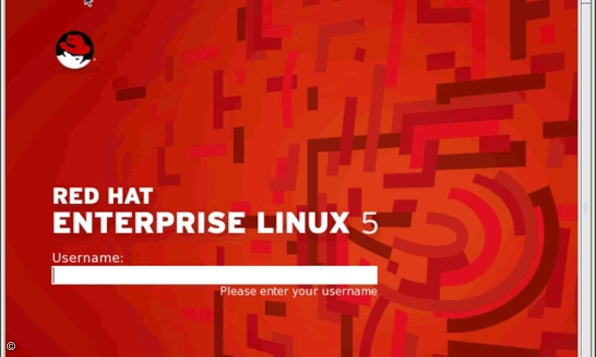 Läuft jetzt auch als Gastbetriebssystem unter Hyper-V: Red Hats Enterprise Linux.