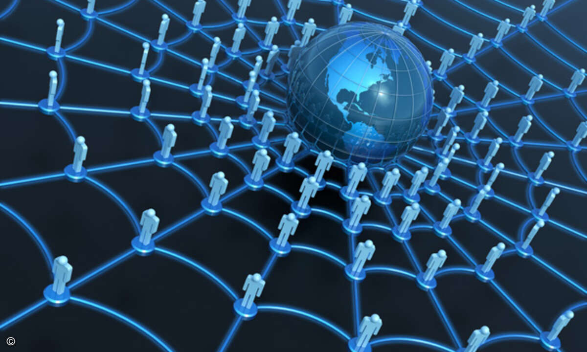 Die weltweite Vernetzung ist weiter als die Gesellschaft, die sie nutzt. (Bild: Cybrain, Fotolia.com)