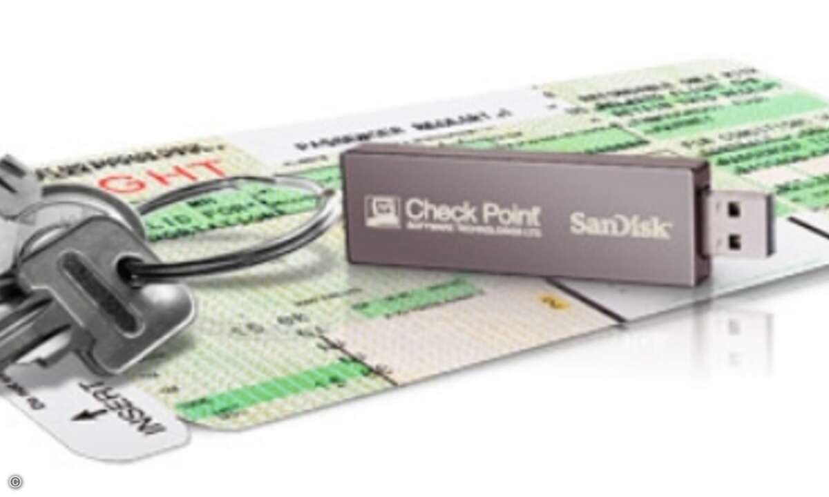Mit dem Abra-Stick von Check Point Software und Sandisk hat der IT-User seine Arbeitsumgebung immer dabei.