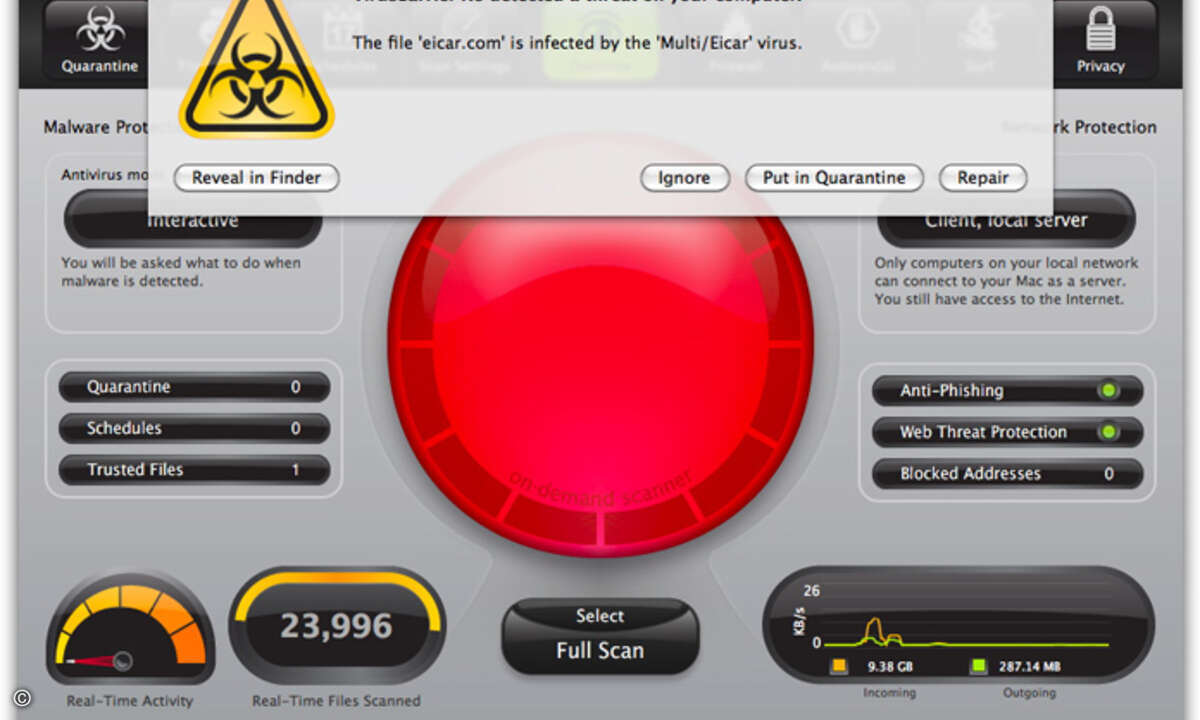 Integos Software Virus Barrier X6 schützt nicht nur Desktop-Recher und Notebooks von Apple, sondern auch das iPad und iPhone.