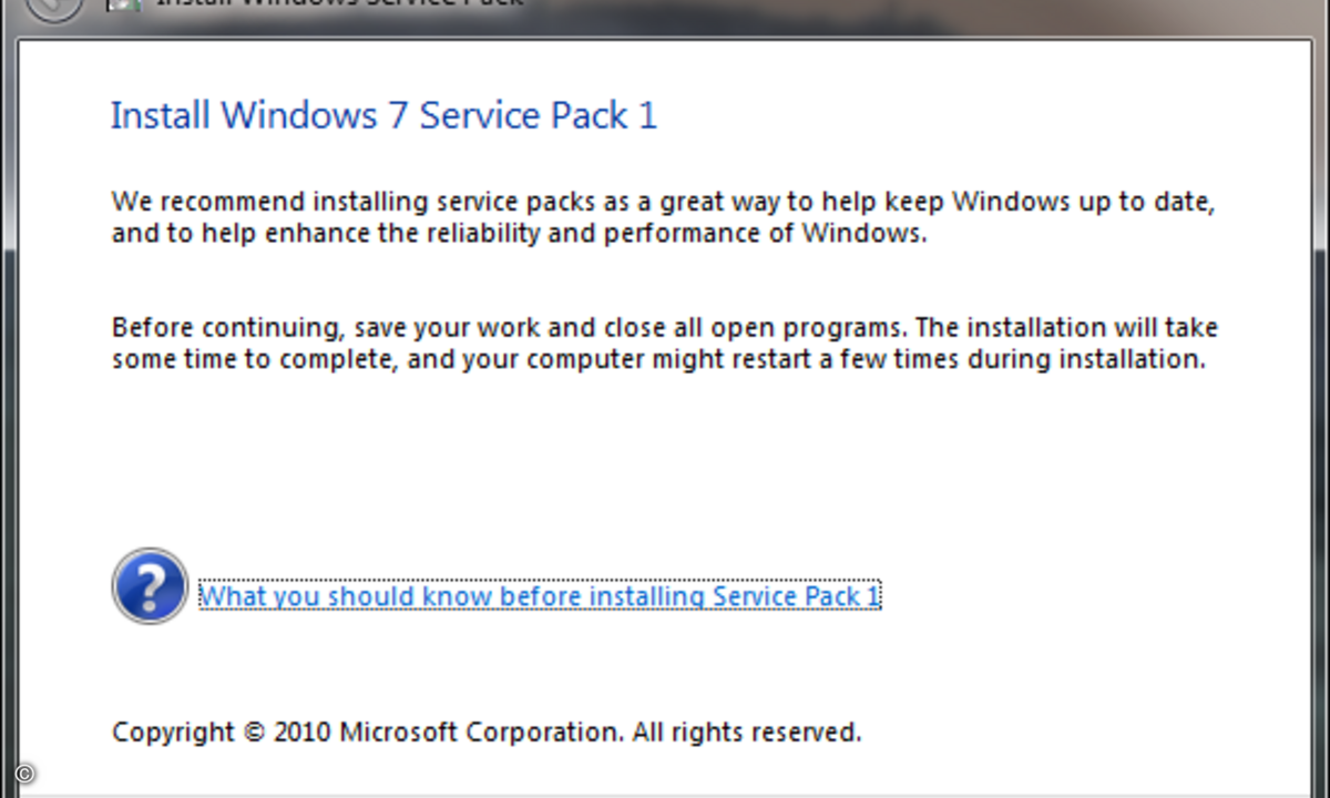 Irgendwie ins Internet gelangt: eine frühe Version von Windows 7 SP1