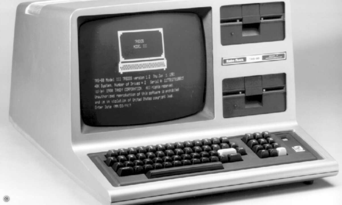 Vielleicht gibt es in einigen Unternehmen noch solche Schätze wie den Tandy TRS 80?