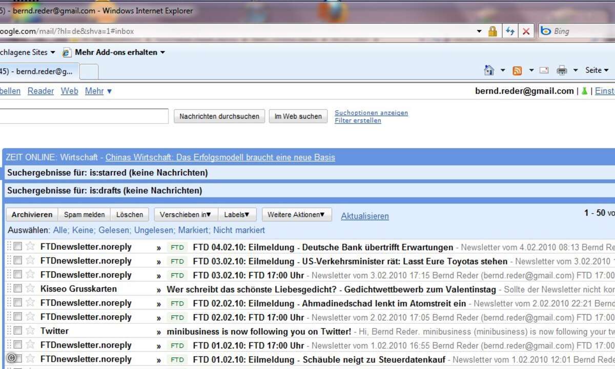 Google verwaltet die Zugangsdaten von Usern zu Services wie Google Mail mithilfe eines zentralen Managementsystems. Der Programmcode dieses Systems war das Ziel von Cyberangriffen.