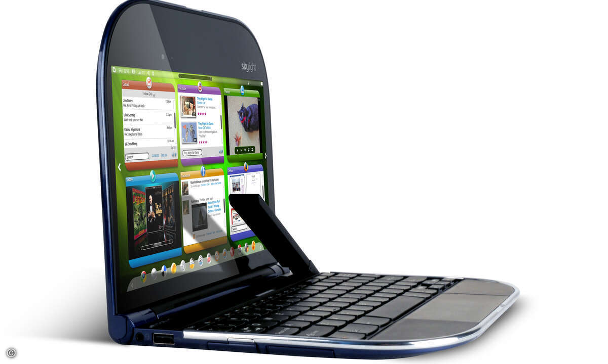 Das Skylight ist eine Mischung aus Netbook und Smartphone.