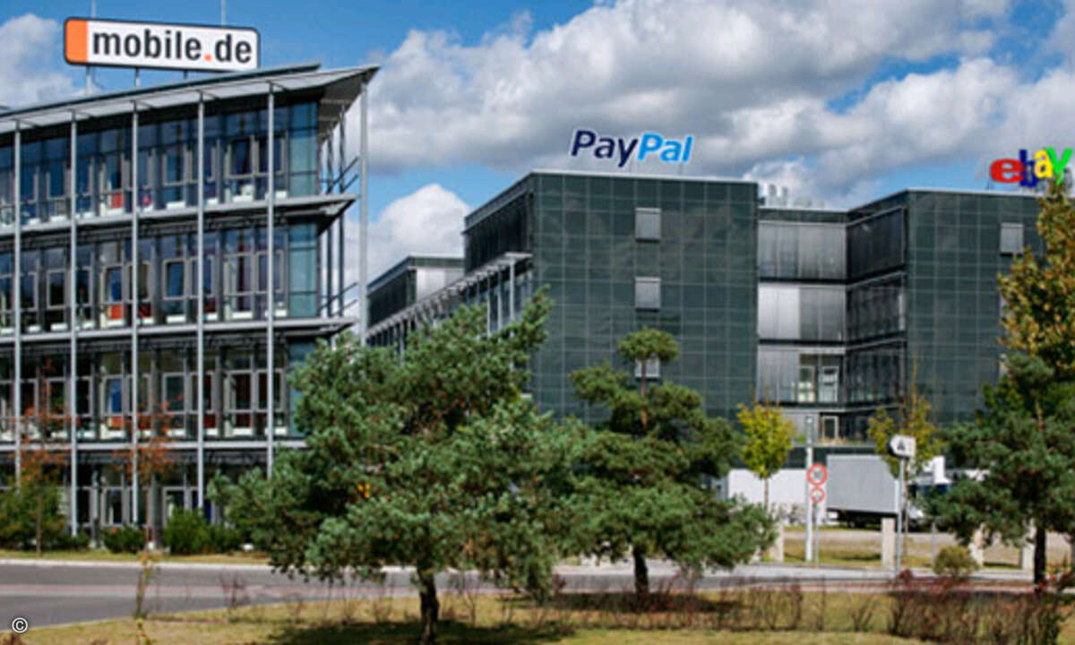 Vom Firmensitz in Dreilinden aus steuert Bieler Paypal Deutschland