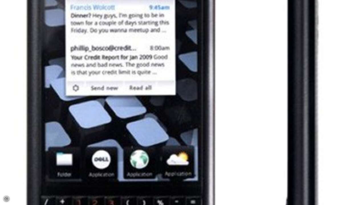 Das Smoke ist das kleinste der drei Business-Phones. (Foto: Endgadget.com)
