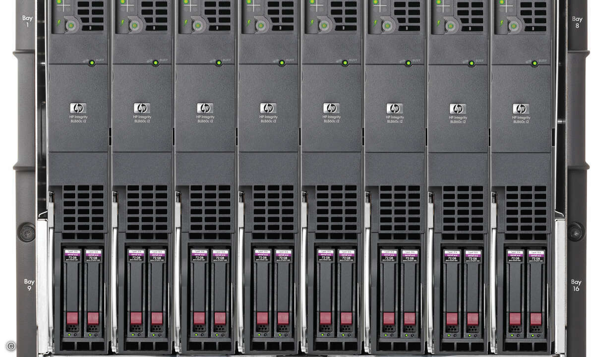 Von Blades bis hin zum High-End-Server Superdome 2: HP verspricht mit den neuen Integrity-Servern höchte Flexibilität und Skalierbarkeit im Rechenzentrum