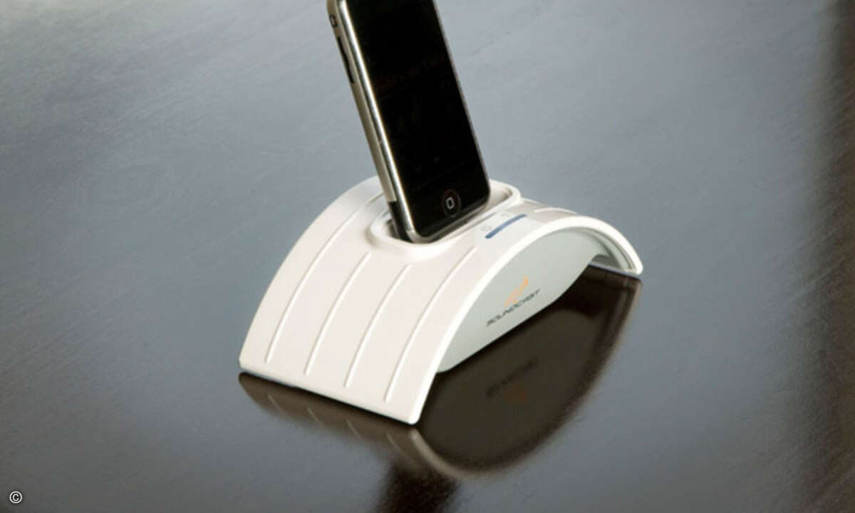 Der Transmitter des Soundcast-Outcast-Systems.