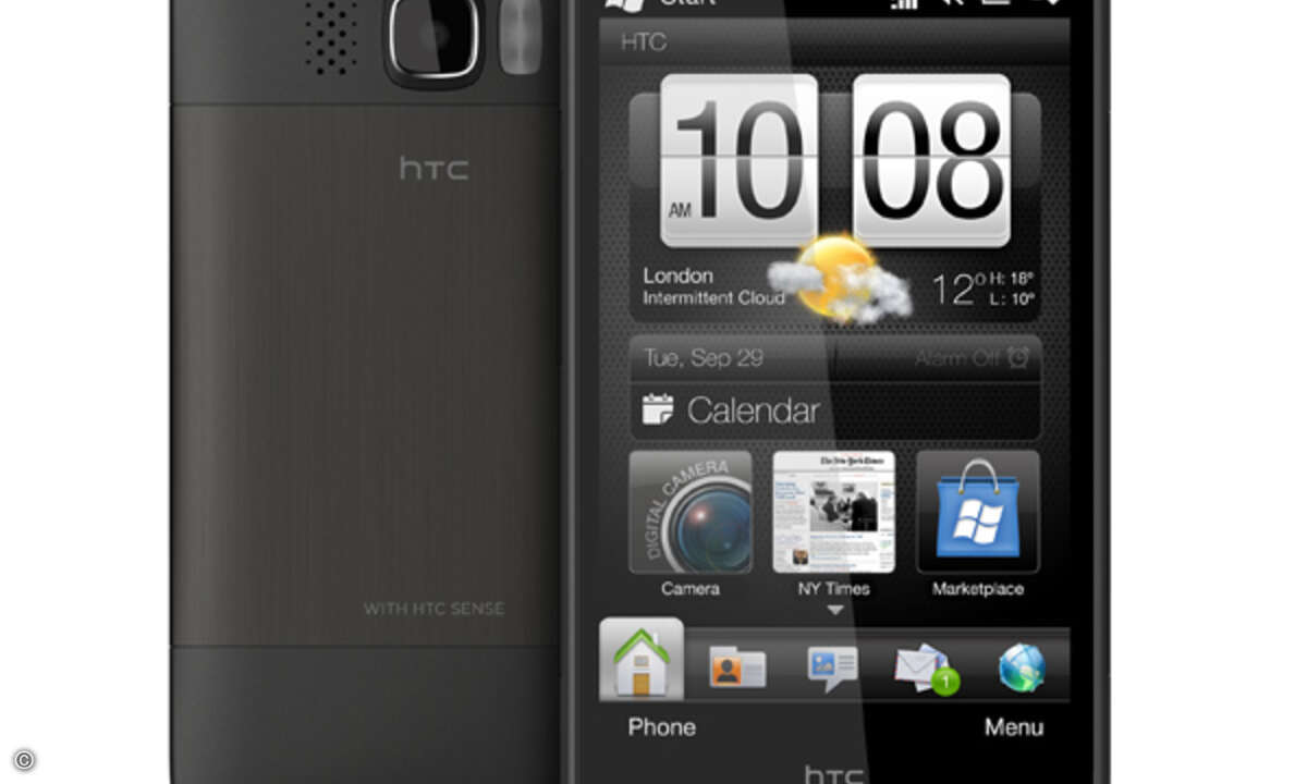 Kommt im Juni: HTCs Smartphone Wildfire. Es läuft unter Android 2.1.