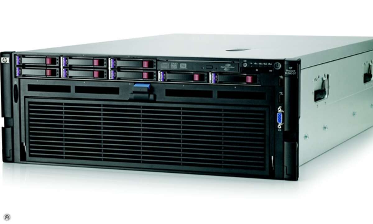 Die Lizenzkosten für eine Oracle-Datenbank sind bei einem HP Proliant DL nur halb so hoch wie bei vergleichbaren Systemen anderer Hersteller.