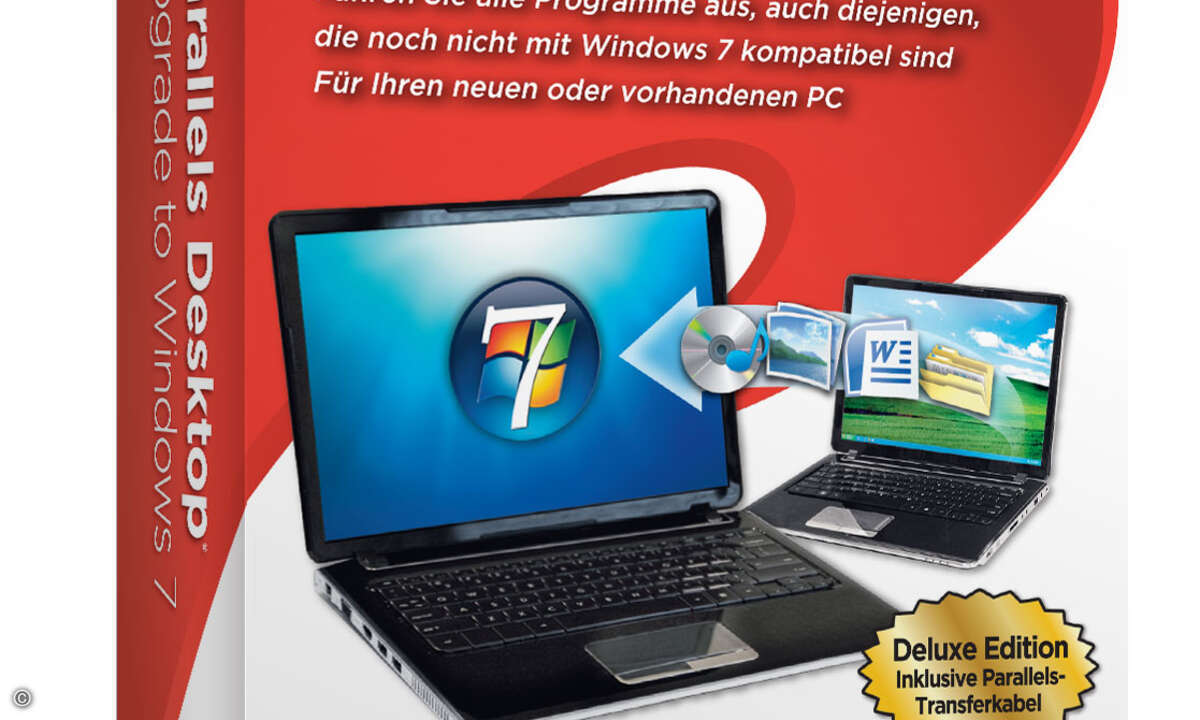 Parallels Upgrade to Windows 7 soll technisch weniger versierten Windows-Usern den Umstieg auf Windows 7 erleichtern.