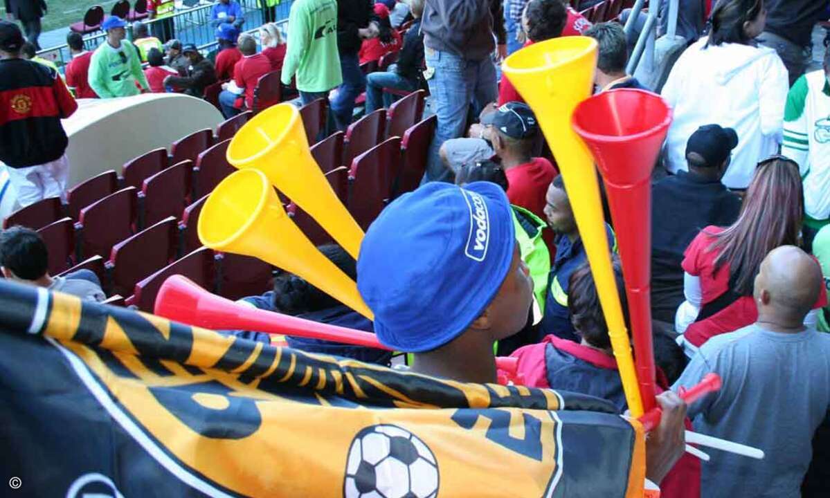 Da ist sie, die unsägliche Vuvuzela!