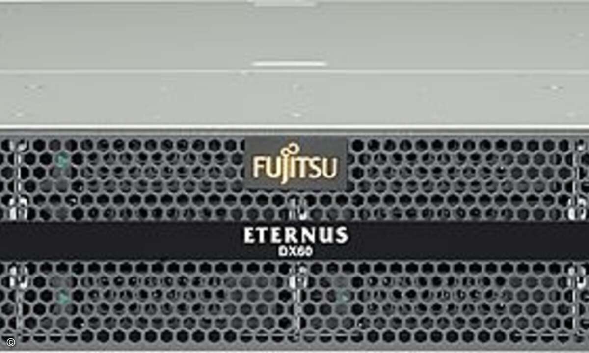 Die »Eternus DX-60« von Fujitsu wartet mit einem übersichtlichen Web-Gui auf und erlaubt Mischkonfigurationen unterschiedlicher Disk-Kapazitäten.