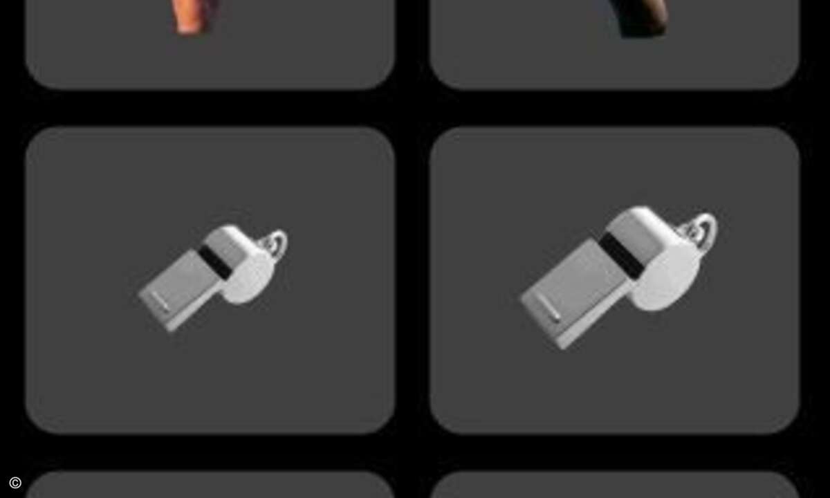 Die iPhone-Karte: Das verstehen sogar minderbemittlte Kicker.