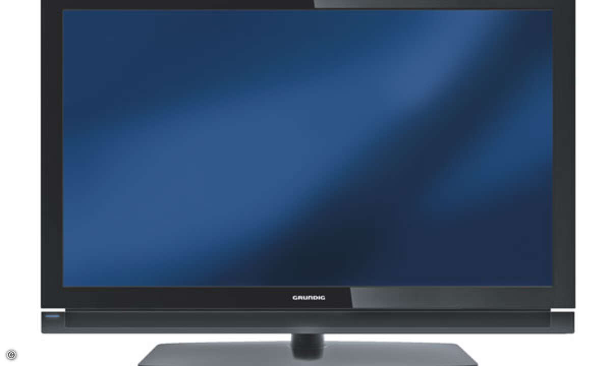 Es muss nicht immer riesig sein: Grundig zeigt auf der IFA ein 21”-/55 cm-LC-Display mit LED-Backlight-Technologie, HD-ready WXGA-Auflösung, Kontrastverhältnis 15.000:1.