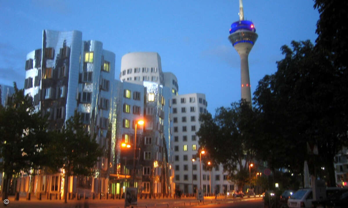 Medienhafen in Düsseldorf: Höchstes Produktivitätsniveau bundesweit (Foto: himberry / photocase.com)