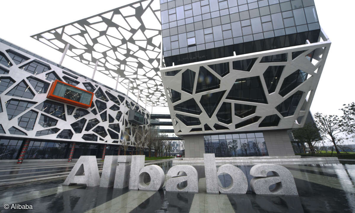 Der Alibaba-Firmensitz im chinesischen Hangzhou