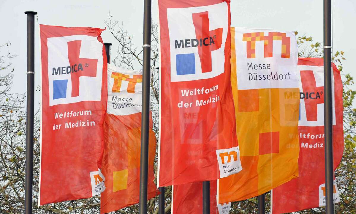Die Medica findet vom 17. bis 20. November auf dem Düsseldorfer Messegelände statt. (Foto: Messe Düsseldorf)