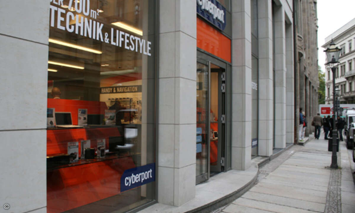 Im Oktober 2010 eröffnete der bislang jüngste Cyberport-Store in Leipzig