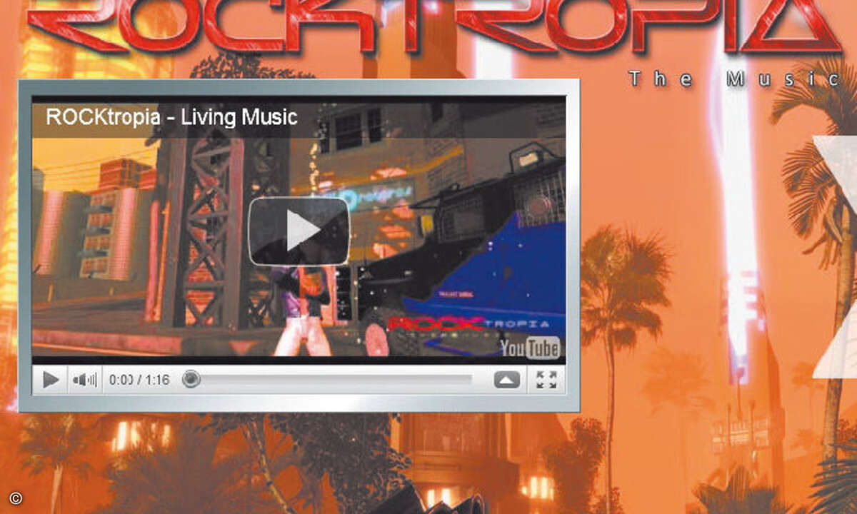 Rocktropia ist Teil des Entropia Universums, einer Welt, in der man virtuelles Geld verdienen und in echtes Geld umtauschen kann.