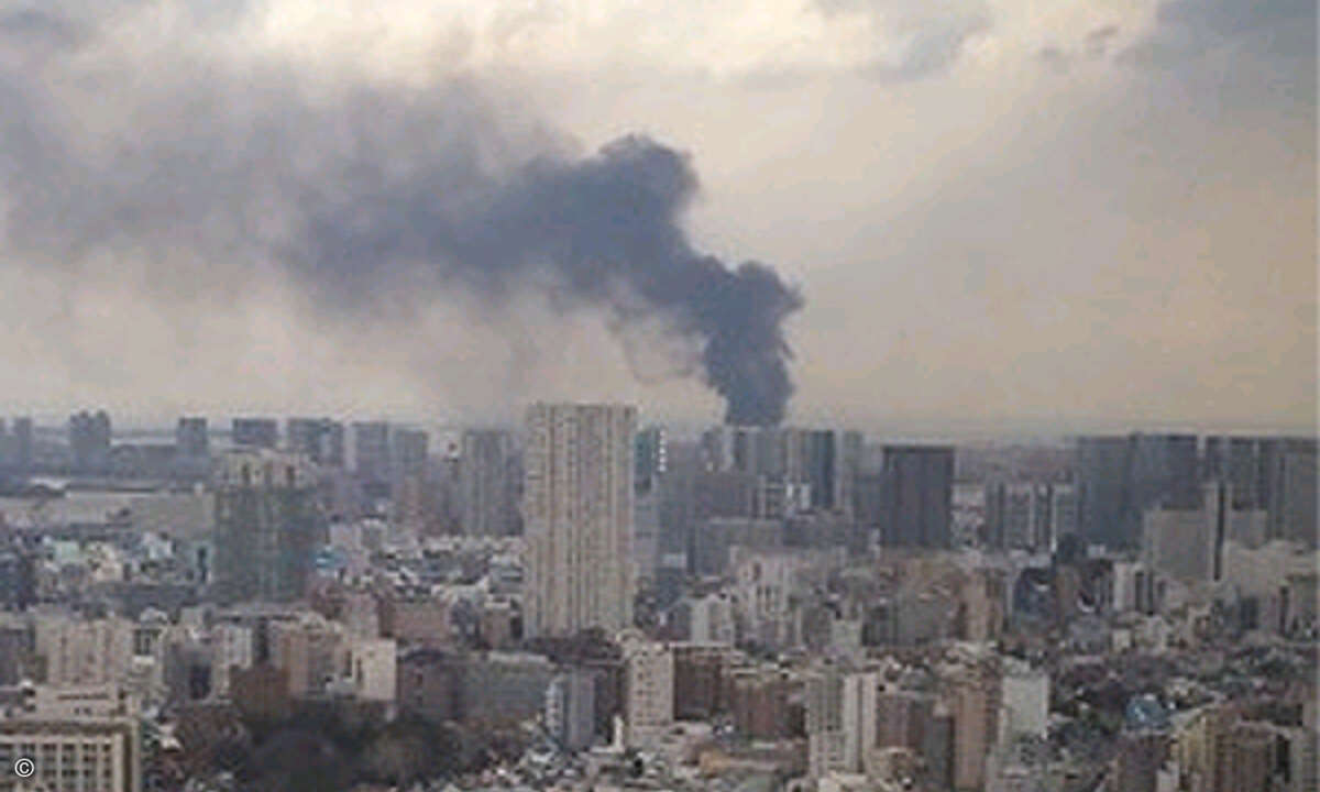 Folgen des Erdbebens in Tokyo