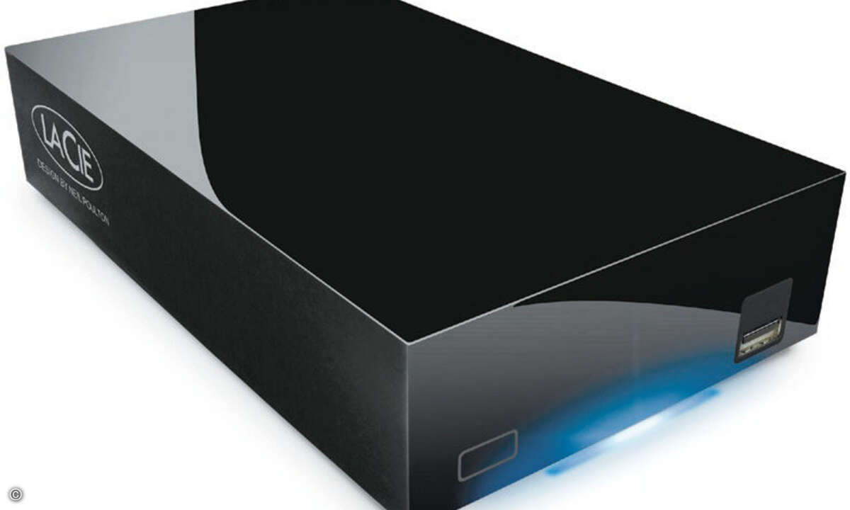 Der LaCie Space MAX 2TB
