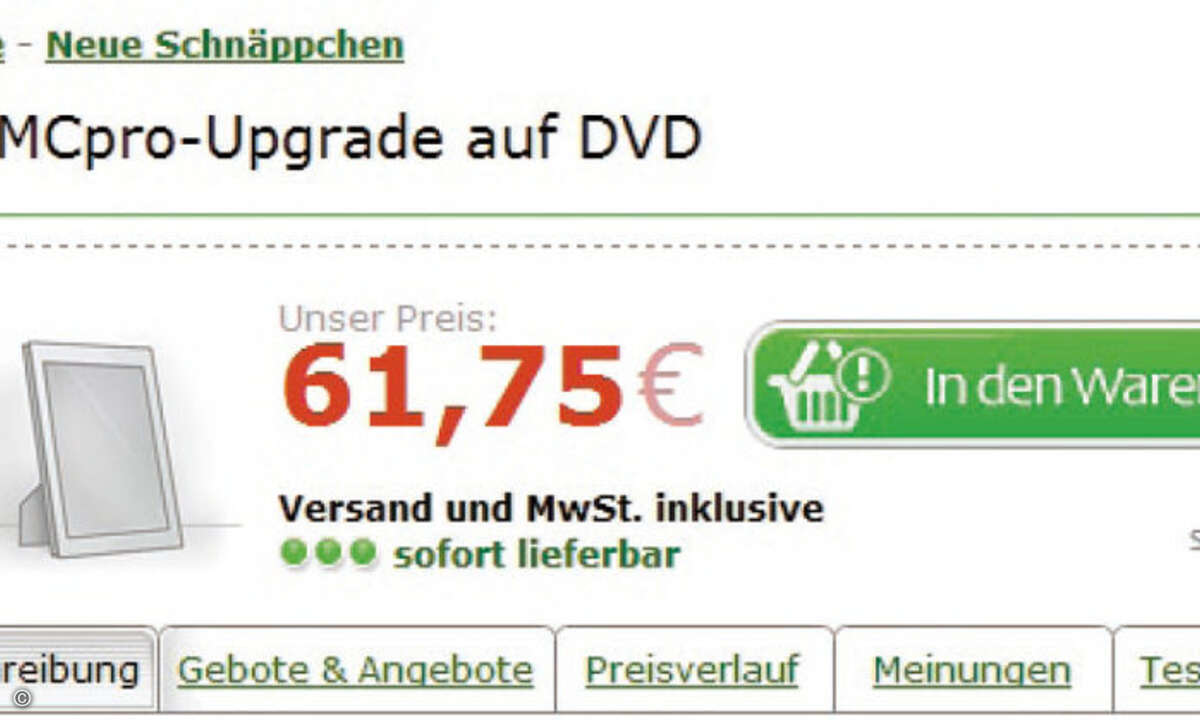 Vorsicht bei „TMCpro Starter“: Die Weiternutzung von TMCpro kostet zwischen 30 und gut 60 Euro.