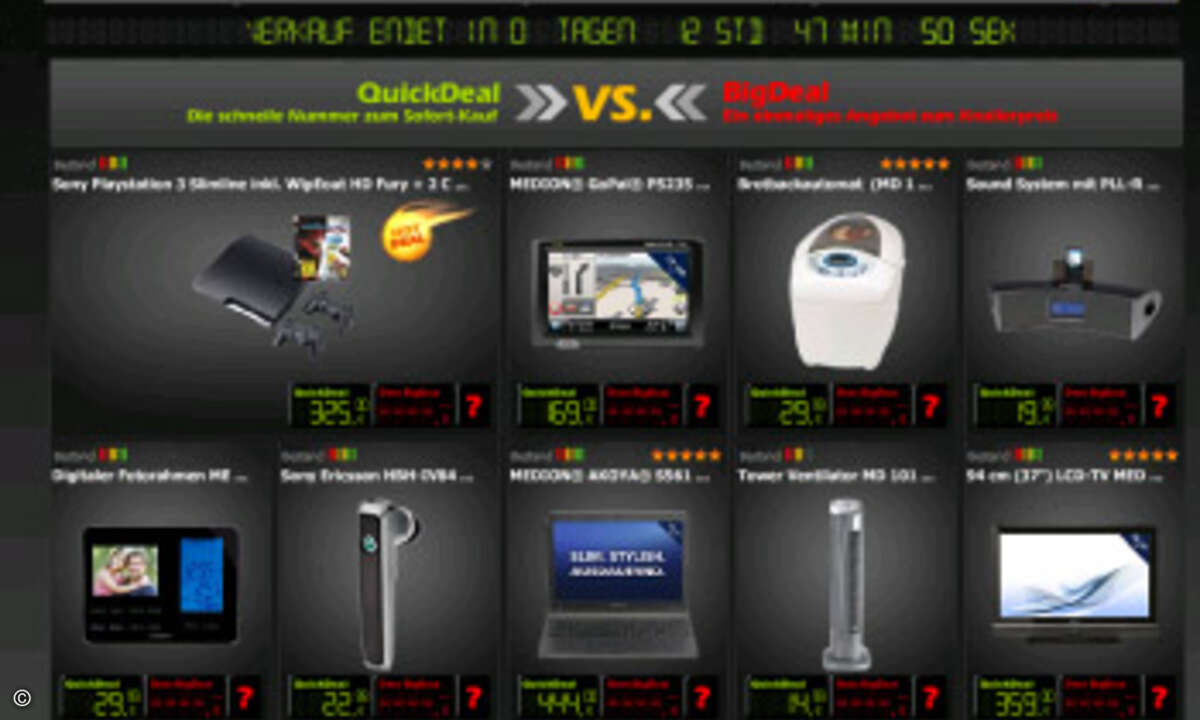 Ein Jahr lang gab es im »Dealclub« ausschließlich Medion-Artikel zu kaufen