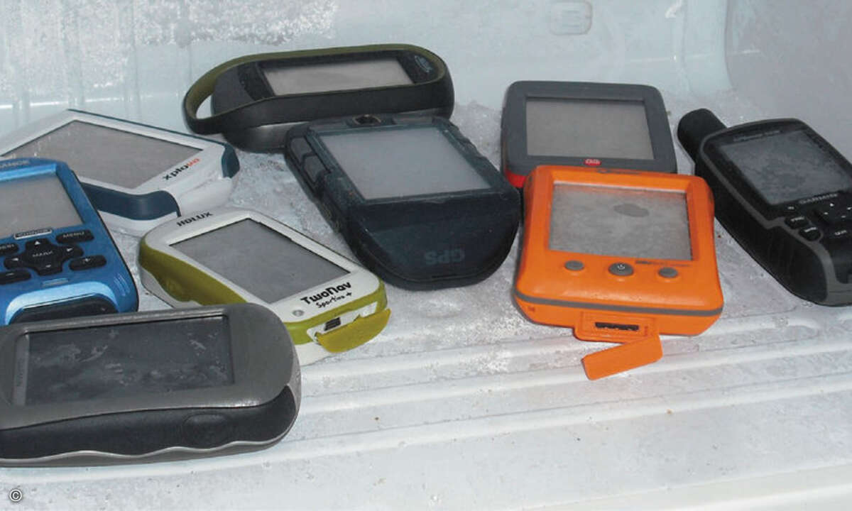 Alle GPS-Geräte funktionieren auch bei -25 Grad Celsius. © PCgo