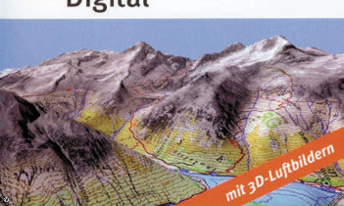 Alpenvereinskarten Digital. © PCgo